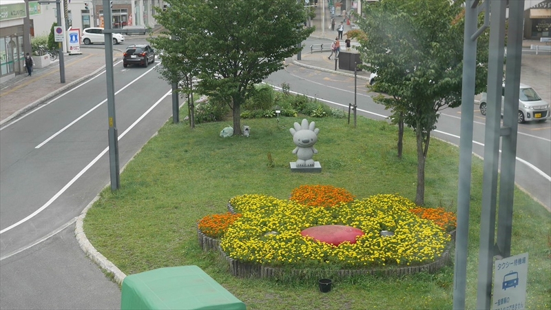 手稲駅南口の様子