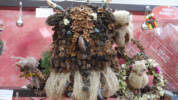 フクロウの親子