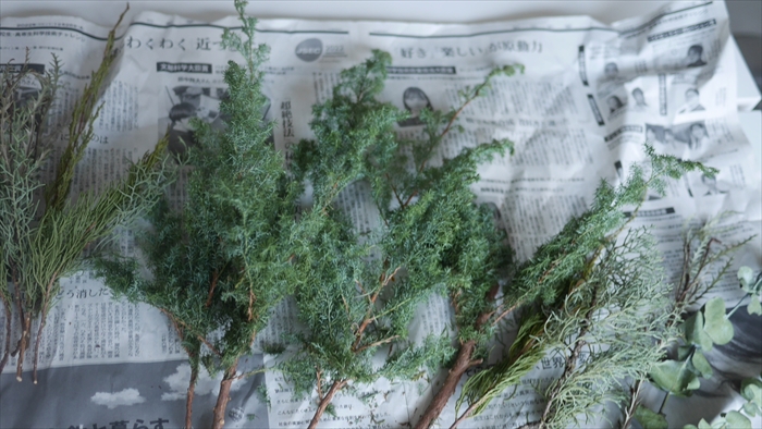 スワッグを分解したところ