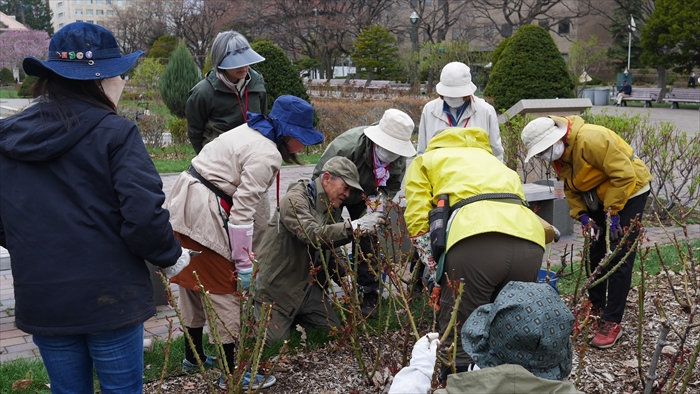 イコロの森工藤氏の指導の様子