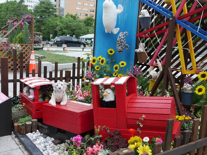 高校生ガーデニングコンテストの様子