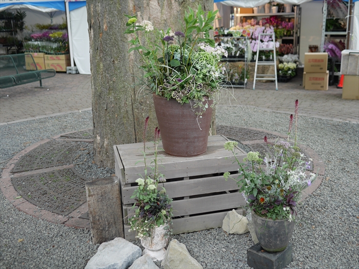 会場のフォトスポット