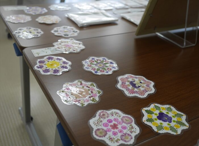 カラフルなコースター