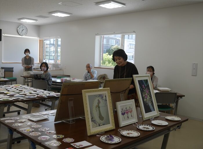 会場に並んだ作品