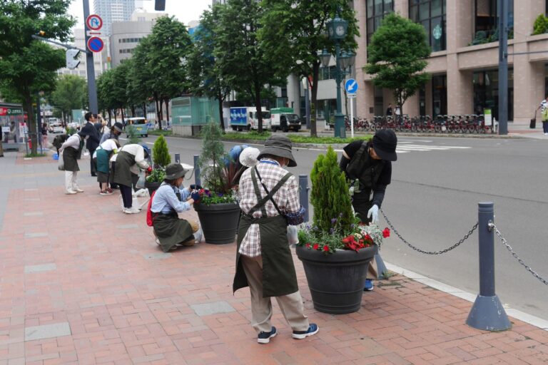 メンテナンスのようす(全体)