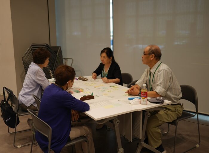 グループに分かれての話し合い