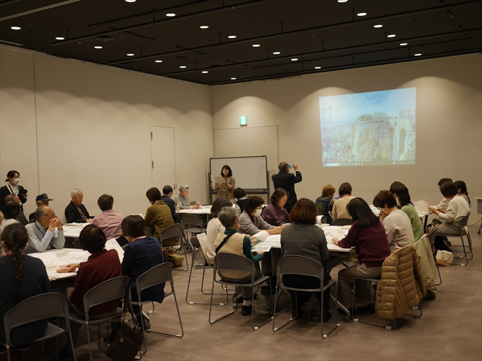 花と緑の交流会の様子