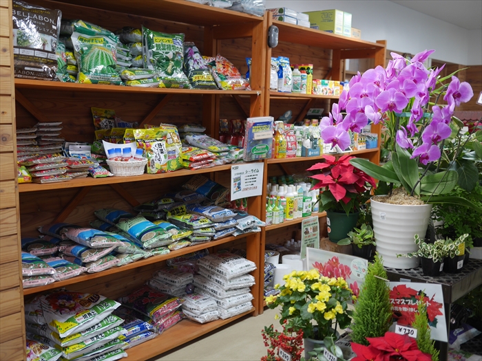 培養土のコーナー