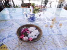 テーブルのあしらい