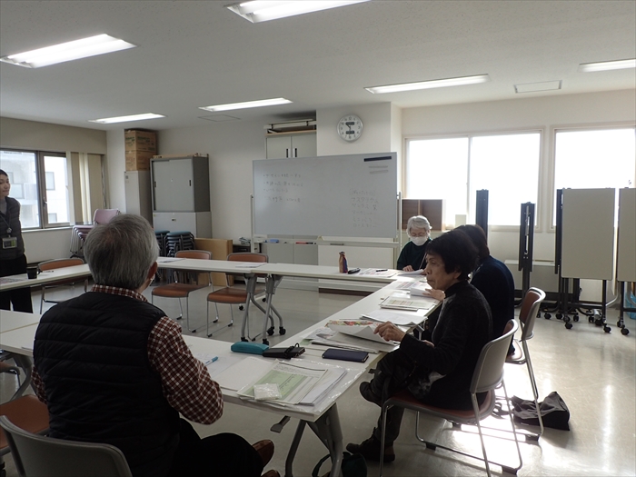 SAPPO～RO　フラワーズの話し合いの様子