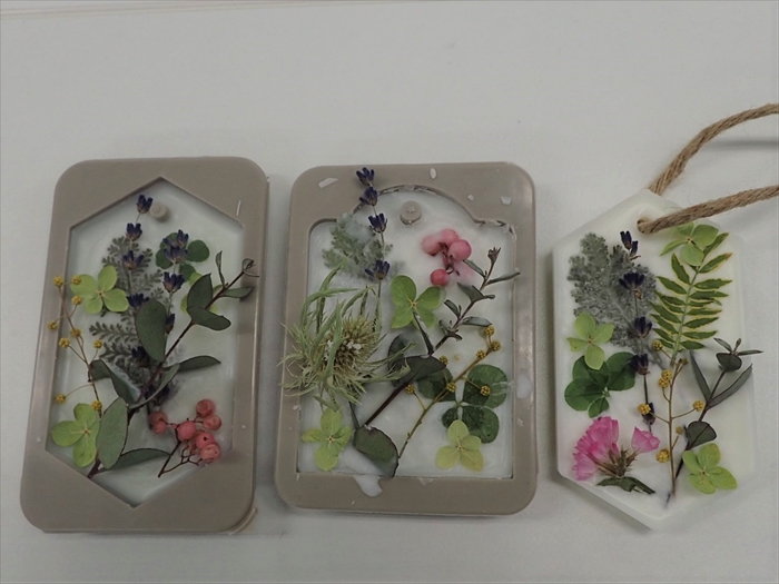 応援スタッフが作ったアロマワックスバー