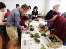 メンバーが指導しているところ