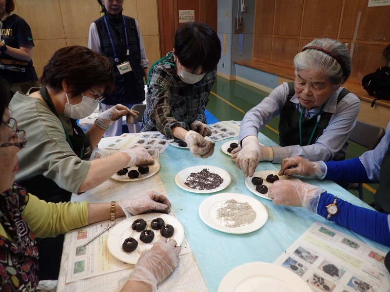 イベントの準備のようす
