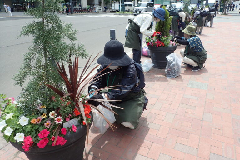メンテナンスの様子