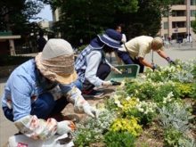 メンテナンスを行っているところ