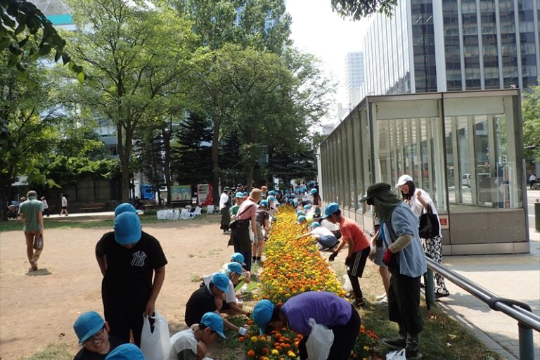 はながらつみのようす