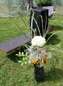 演奏者の周りの装飾