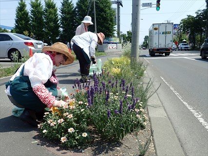 ＡＭＡサポーターズの活動の様子