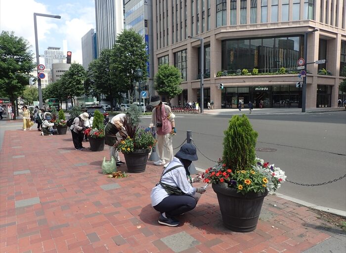 メンテナンスのようす