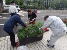 メンテナンスの様子