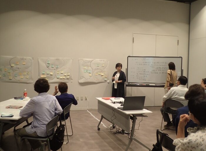 振り返り会の様子