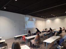 メッセージスライド上映