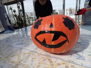 ハロウィンのかぼちゃ
