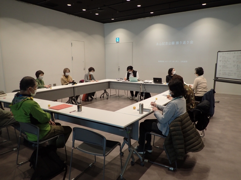 振り返り会のようす