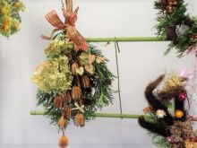 展示販売されるスワッグ