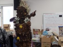 大きな動物の展示