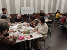 りーすづくり会場の様子