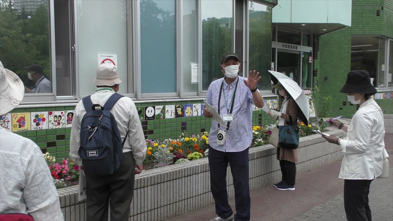 中島児童会館カルガモみどりの会の見学