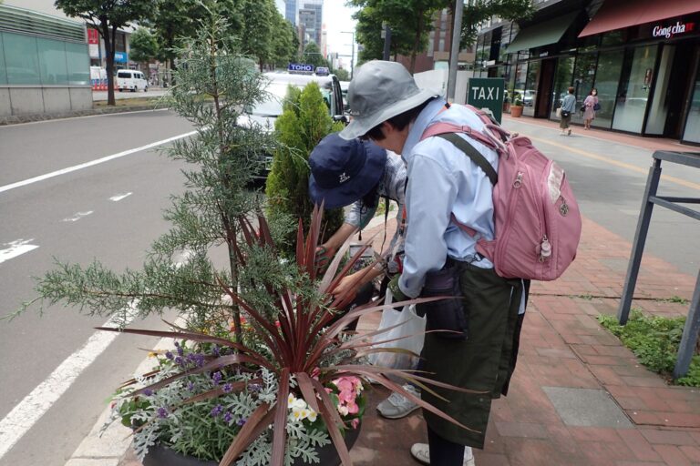 メンテナンスの様子