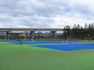 稲積公園のテニスコート