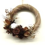 木のみのリースの写真