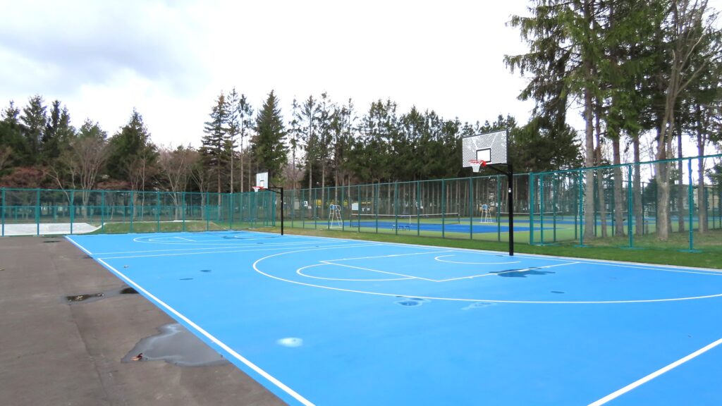 バスケコートの写真