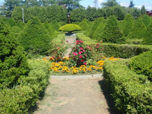 西洋庭園の花壇1
