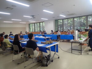 ミナヅキのドライフラワーリース講座1