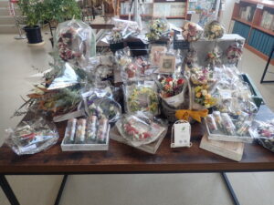 ミニブーケ等の販売物