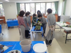 多肉寄せ植え講座4