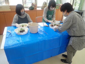 多肉寄せ植え講座5