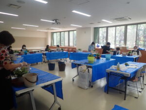 観葉植物寄せ植え講座3