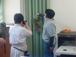 スモークツリーガーランド講座の様子5