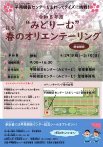 オリエンテーリングポスター