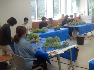 アナベル三日月リース講座