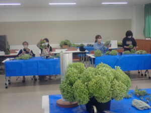 アナベル三日月リース講座