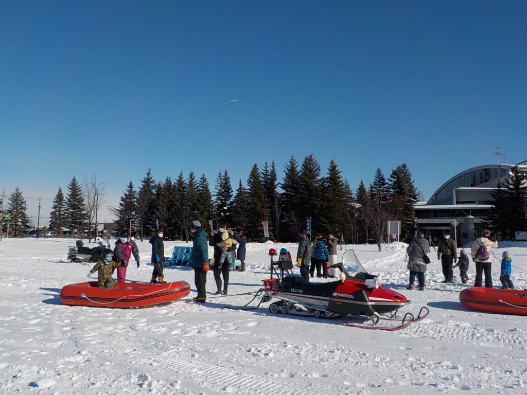「川下公園ラフティングボート開催中！」の画像