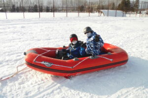 「ラフティングボート2日目！」の画像