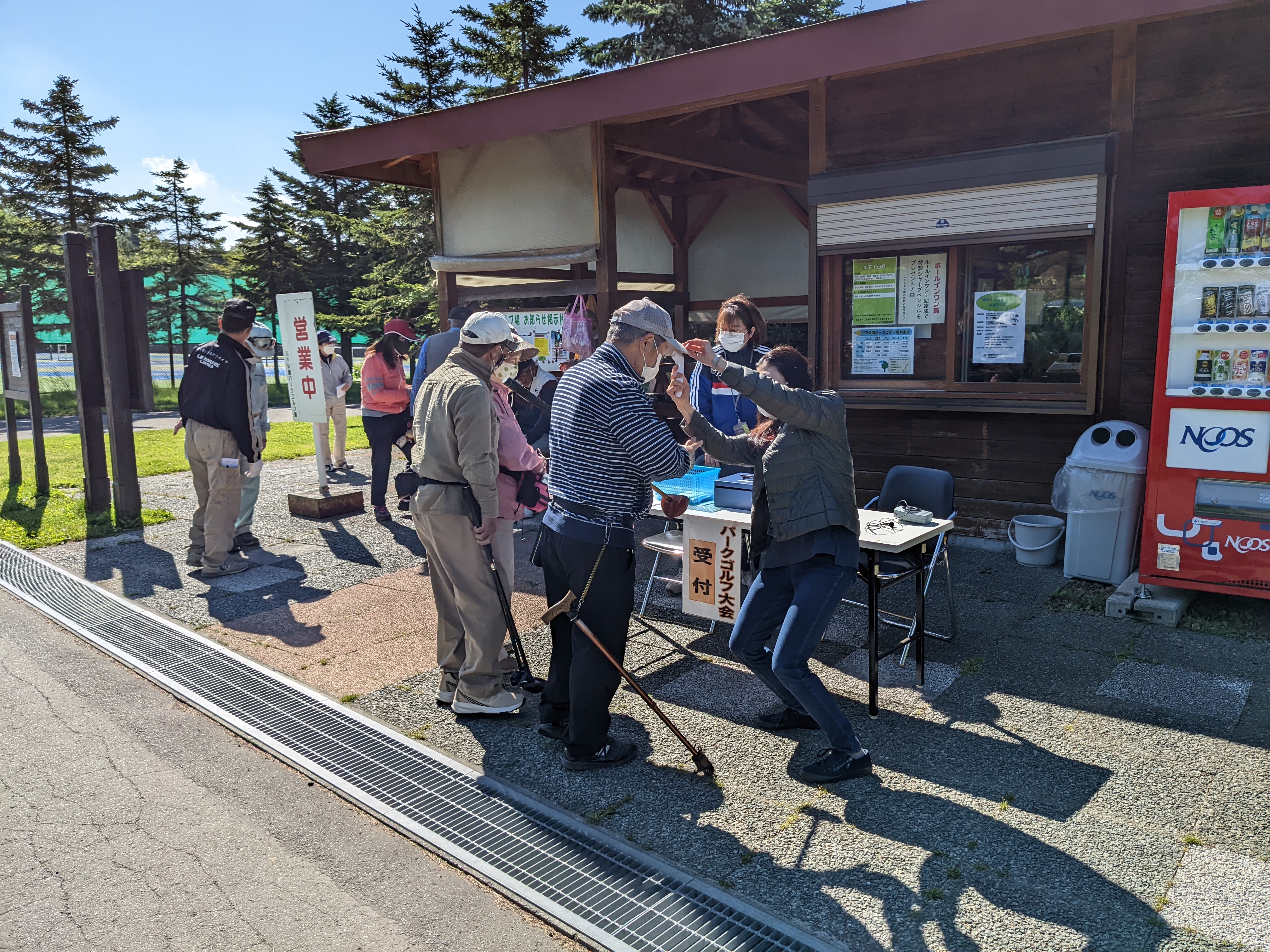 「夏季パークゴルフ大会 in 川下公園　開催しました。」の画像