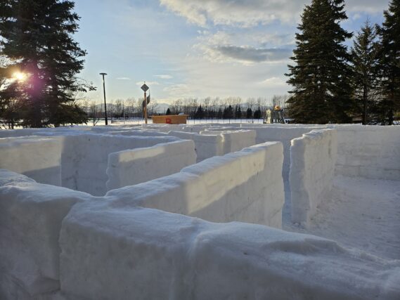 「今週末は「雪とあそぼうin川下公園」」の画像